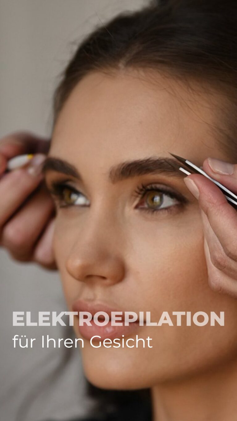 Dauerhafte Haarentfernung Mönchengladbach 3 Elektroepilation Gesicht im Studio Electroepil Angels Mönchengladbach