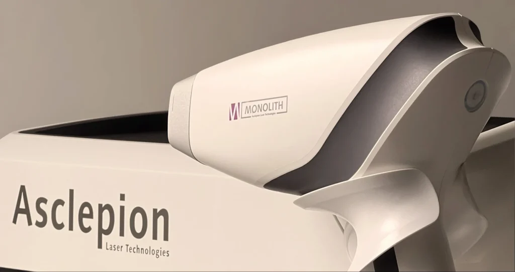 Handstück des Mediostar Monolith Lasers von Asclepion